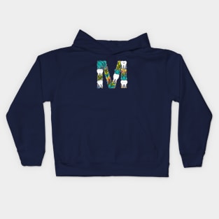 Letter M Kids Hoodie